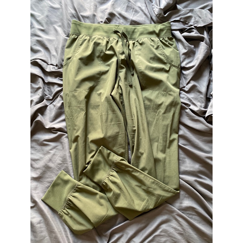 Army green joggers
